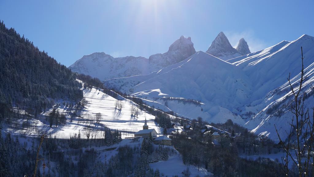 Résidence Goélia Les Chalets des Ecourts Saint-Jean-d'Arves Exterior foto