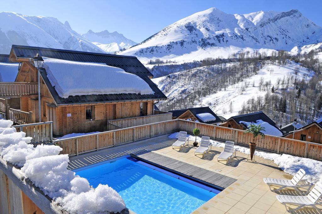 Résidence Goélia Les Chalets des Ecourts Saint-Jean-d'Arves Exterior foto